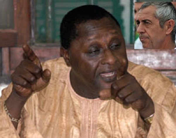 Daouda Faye tire à bout portant sur Alain Giresse