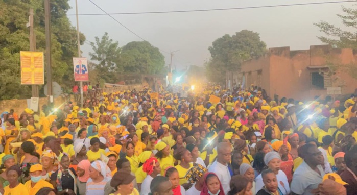 Kolda-Locales 2022 : Mame Boye promet de former et financer femmes et jeunes