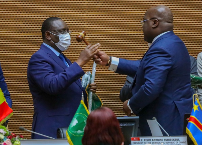 Présidence de l'UA : Macky Sall officiellement installé à la tête de l'institution continentale pour la période 2022-2023