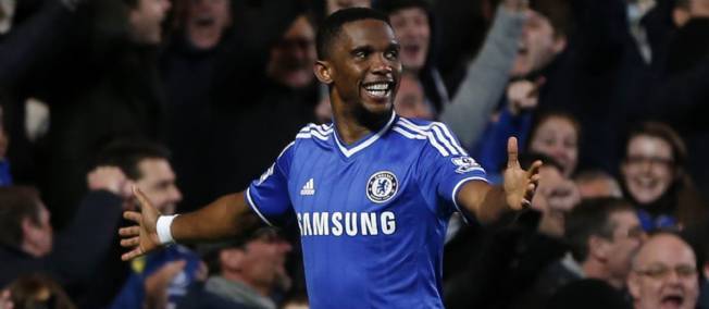 Football - Angleterre - Chelsea vs Man United (3-1): Eto'o éteint les Red Devils avec un triplé !