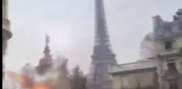 Guerre en Ukraine: Un montage vidéo montrant Paris sous les bombes diffusé pour interpeller l’Europe