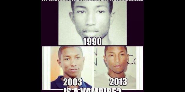 Pharrell Williams, l'homme qui ne vieillit pas