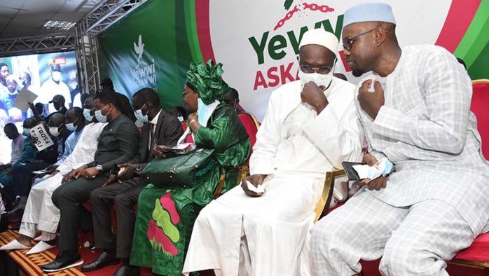 Yewwi : Sonko tête de liste nationale, découvrez les positions de Guirassy, Aida Mbodj, Gackou ou encore Habib Sy