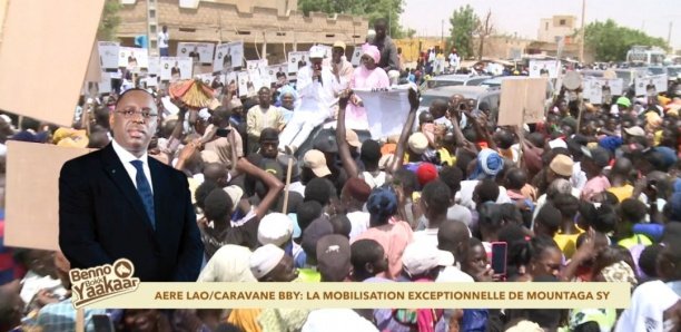 AERE LAO/CARAVANE BBY: LA MOBILISATION EXCEPTIONNELLE DE MOUNTAGA SY
