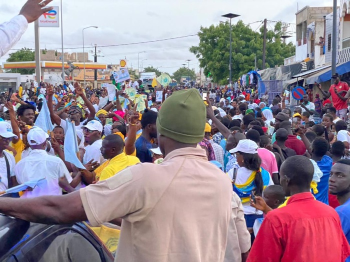 TOURNEE NATIONALE DE LA GRANDE COALITION WALLU SÉNÉGAL : ÉTAPES SAINT LOUIS - LOUGA - KEBEMER