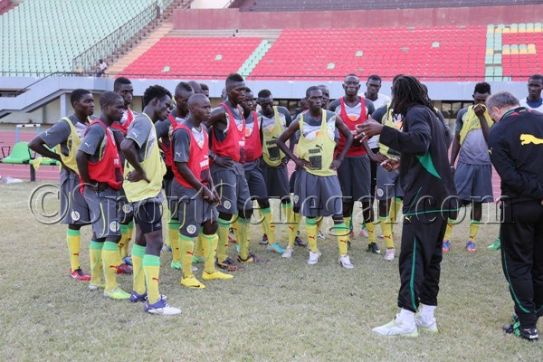 Amical contre Colombie le samedi 31 mai : Les Lions A’ se sont affutés à Toubab Dialaw