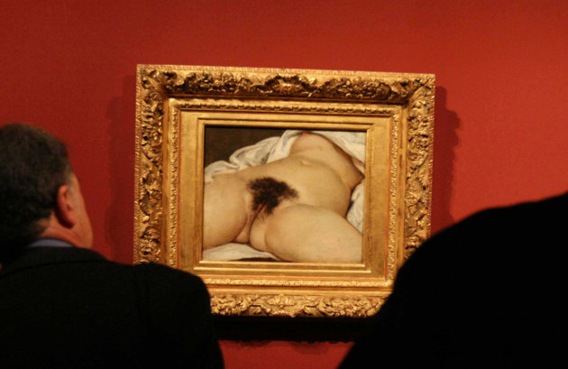 Une artiste expose son sexe devant «L’Origine du Monde» au musée d’Orsay