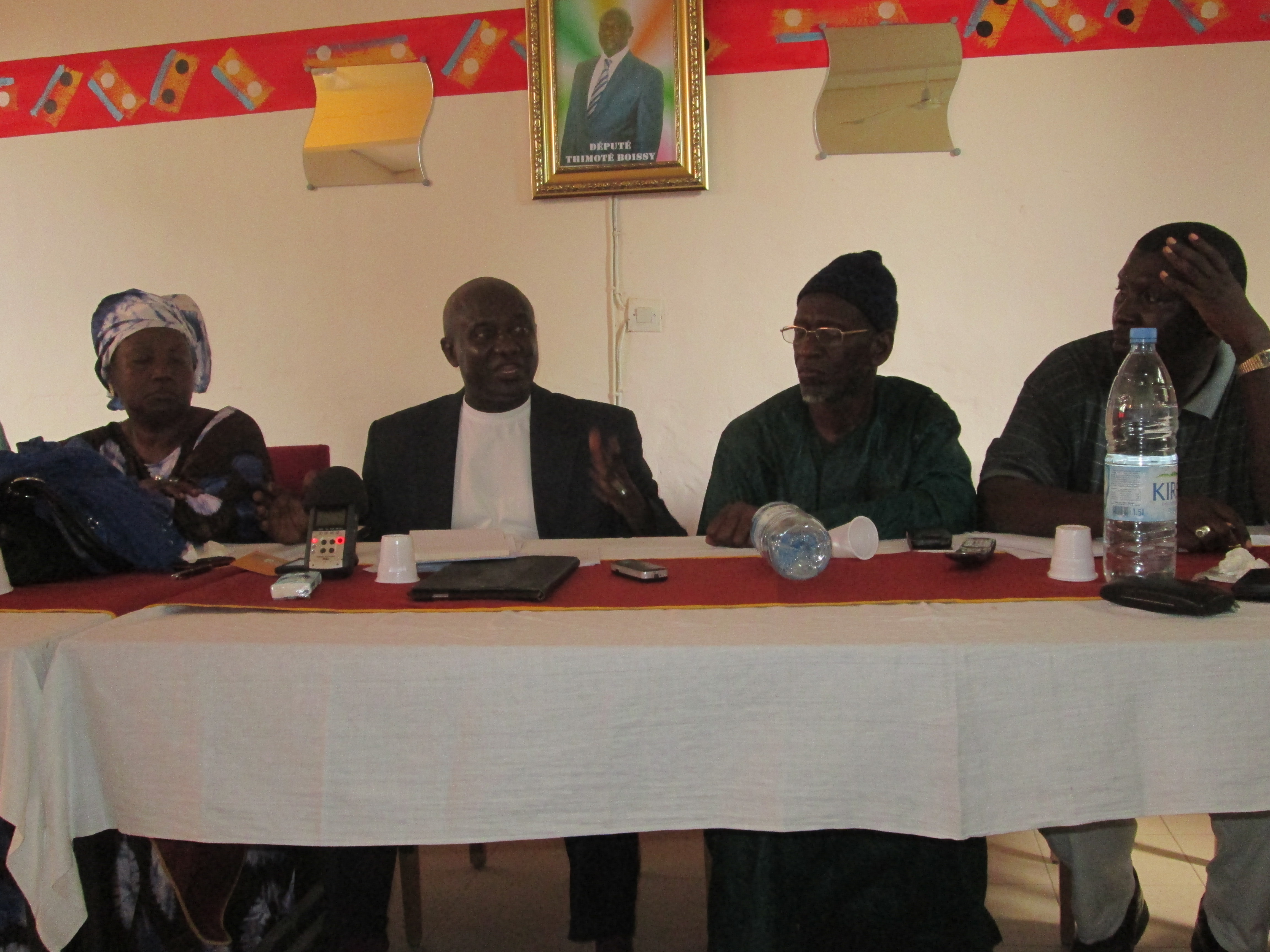 Ziguinchor : Timothé Bossy attaque Abdoulaye Baldé