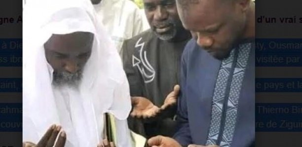 Décès de Serigne Abdou Rahmane: Ousmane Sonko " pleure" la perte d'un vrai soufi