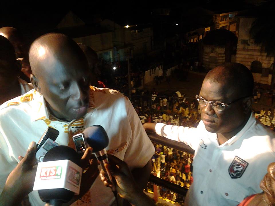 Ziguinchor : Benoit Sambou félicitant Abdoulaye Baldé