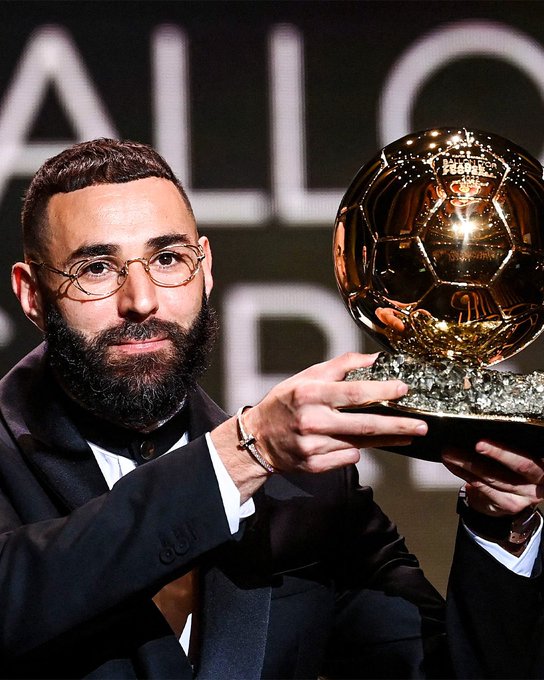 Ballon d'Or 2022 : les mots forts de Karim Benzema après son sacre