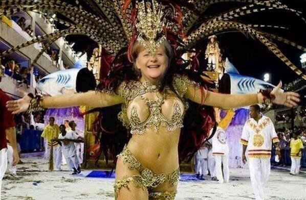 Mondial 2014 : Angela Merkel hystérise le web