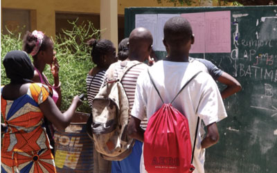 Le bac catastrophique à Tendouck