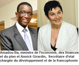 Signature de deux conventions de financement, vendredi