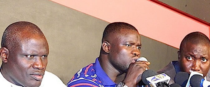 Tousse : Gaston et Malick Gackou chez Eumeu Tousse : Gaston et Malick Gackou chez Eumeu