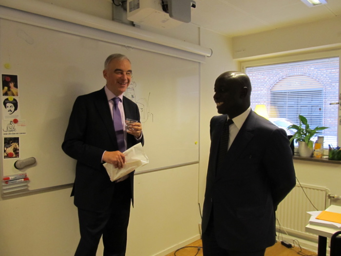 Idrissa Seck en Suede pour une série d'activités et de rencontres du Parti Libéral Suédois