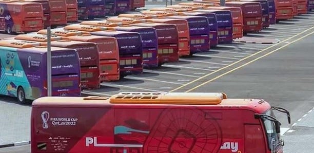 Le Qatar annonce qu'il va donner les bus utilisés dans la Coupe du monde de la FIFA.