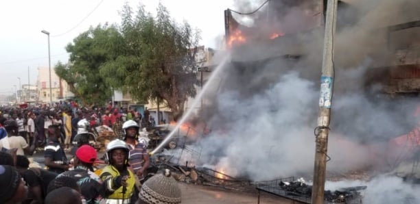 Touba: 10 voleurs arrêtés en plein incendie au marché Ocass