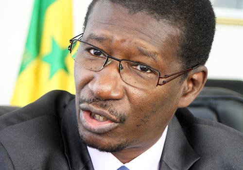 Remise de matériel informatique à des universités sénégalaises, cet après-midi