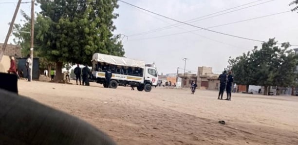 Mbacké en état de siège : La police veille au respect de l'arrêté préfectoral