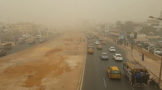 Alerte-météo: de la poussière annoncée, dans les prochaines 48 heures sur le pays