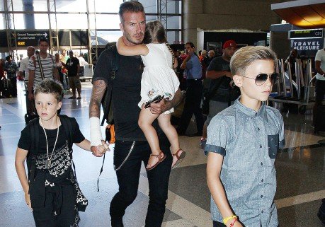 David Beckham :  " J'adorerais avoir un cinquième enfant "