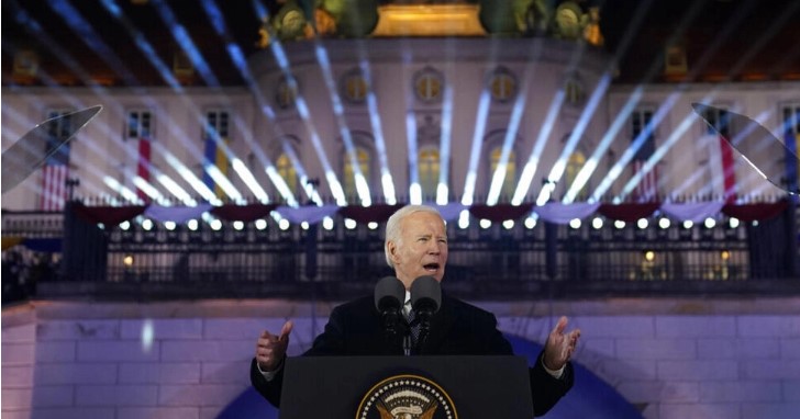 En Pologne, Joe Biden promet que «l'Ukraine ne sera jamais une victoire pour la Russie»