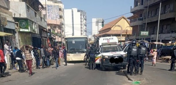 Heurts à Sandaga: Une quinzaine de commerçants arrêtés par la police