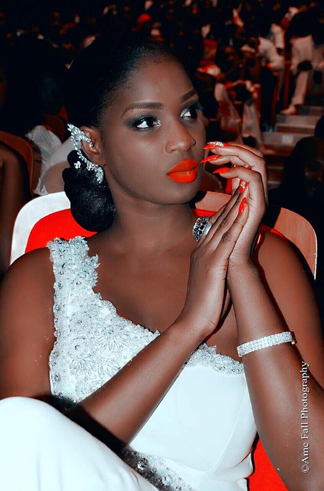 SETAL.NET- Lissa rayonnante de beauté à la soirée de lancement de « Un café avec »