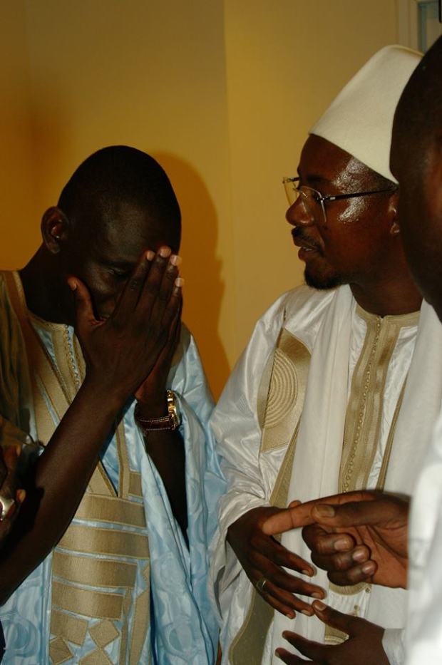 Pape Diouf reçu par le porte-parole du Khalif des mourides