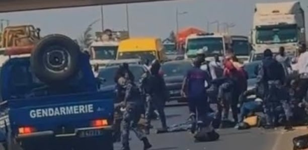 Urgent: Grave accident d’un véhicule de la gendarmerie à la zone de captage