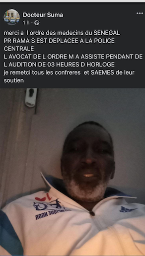 De sa cellule, Dr Babacar Niang donne de ses nouvelles