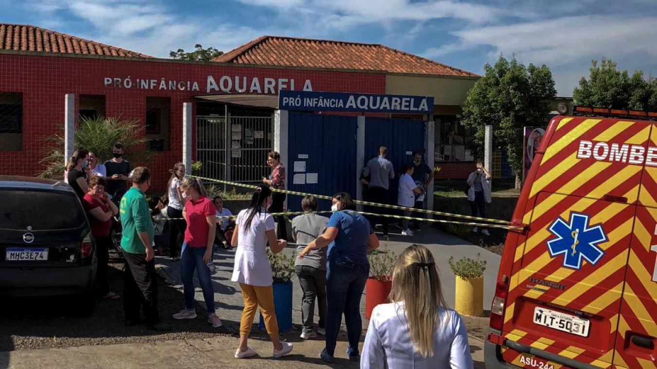 Attaque à l'arme blanche dans une crèche au Brésil: quatre enfants tués