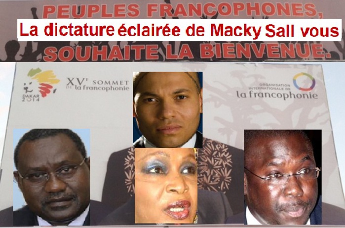 La grande mascarade du pouvoir sur la Francophonie : l’affiche qui « tue »…