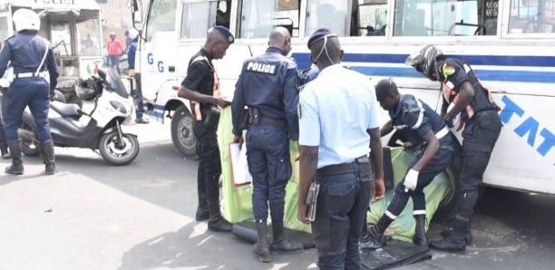 Bretelle des HLM: Choc entre un bus Tata et une moto Jakarta, un mort
