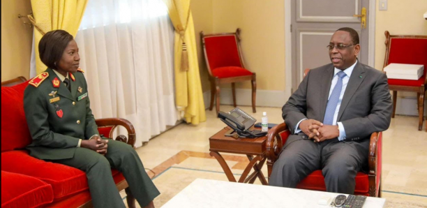 Audience au palais : Le général Fatou Fall salue l'honneur que le président Macky Sall accorde à la femme