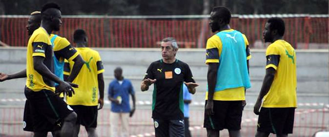 Les Lions procèdent à la reconnaissance du terrain