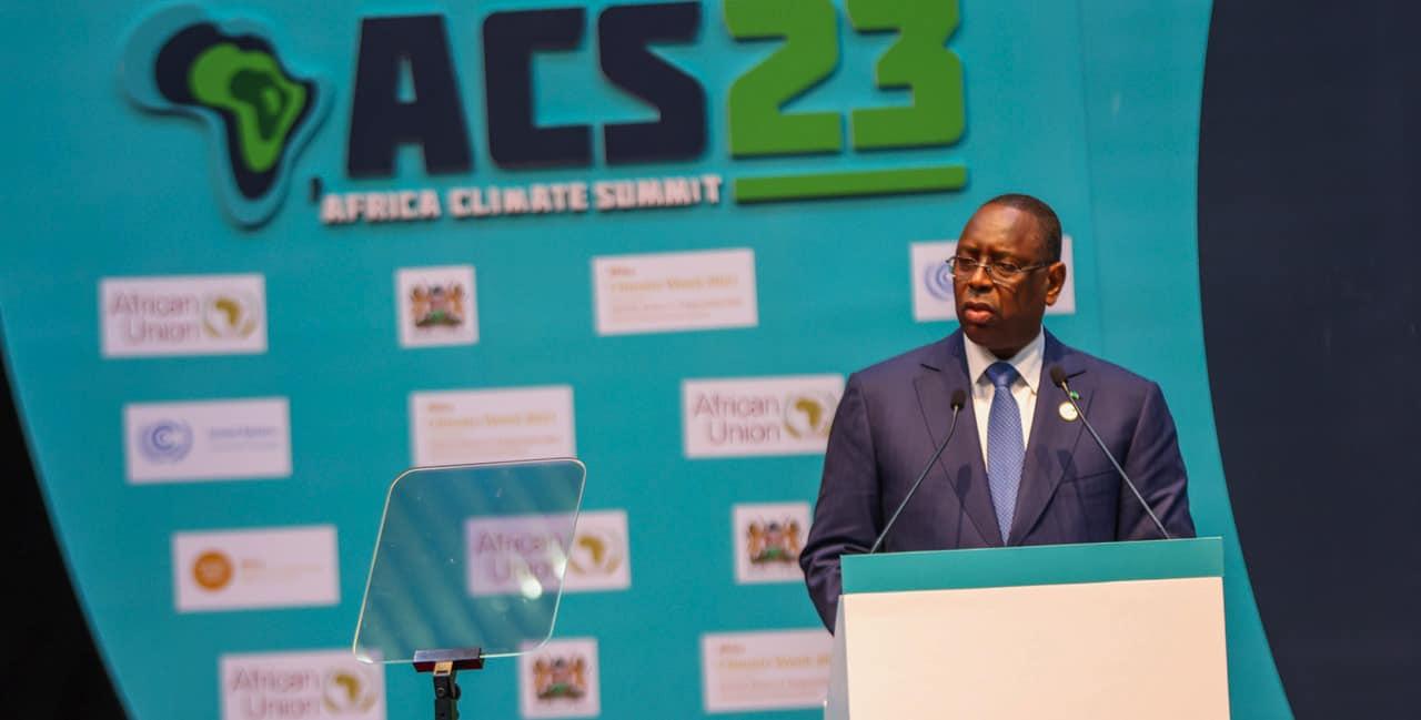 Financement sur le climat : le plaidoyer de Macky Sall