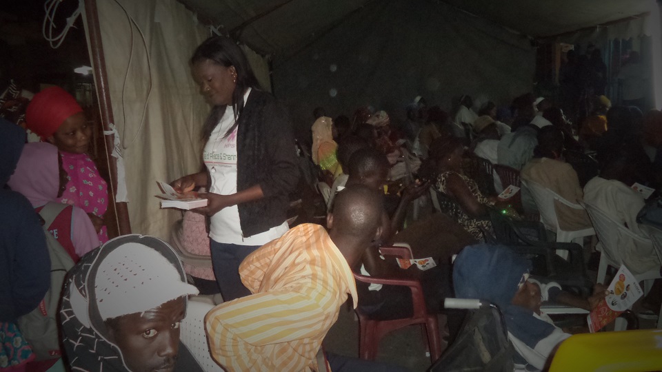 Prière et sensibilisation contre le cancer de l'utérus