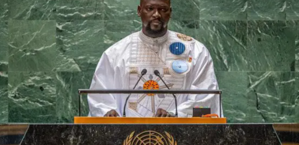 ONU : Mamadi Doumbouya appelle la CEDEAO à cesser de se mêler de politique