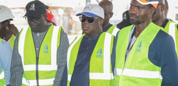 Abdoulaye Baldé visite deux postes de secours et d'incendie de l'autoroute à péage