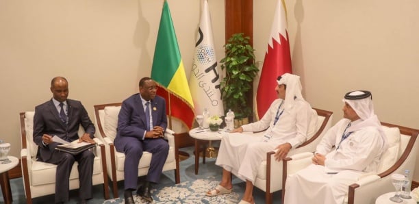 21ème Forum de Doha : Rencontre entre Macky Sall et l’Emir du Qatar