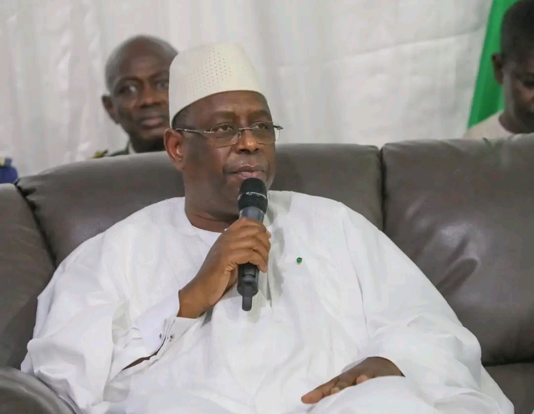Louga : Macky Sall fait ses adieux au Khalife général de la famille omarienne