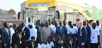 Macky Sall : « La mise en service du Brt se fera probablement après le mois de février »