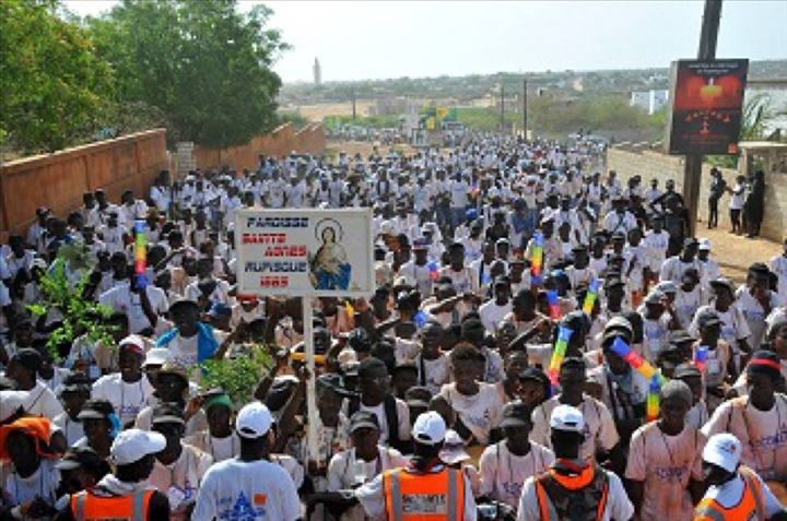 ‘’Avec Marie, tous au service de l’église famille de Dieu’’, thème du pèlerinage de Poponguine