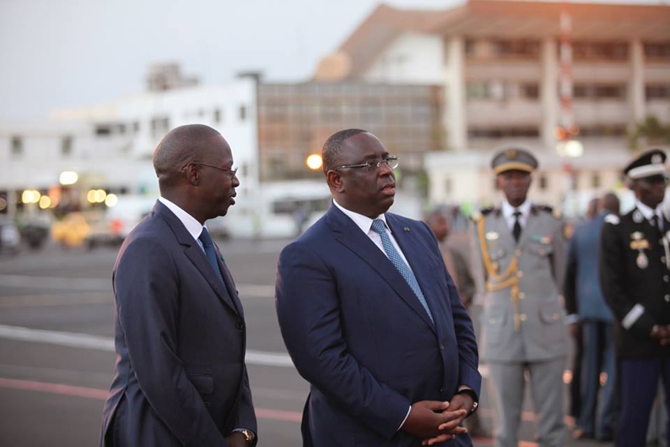 Arrivée de Mohamed VI hier  à Dakar en image(Photos)