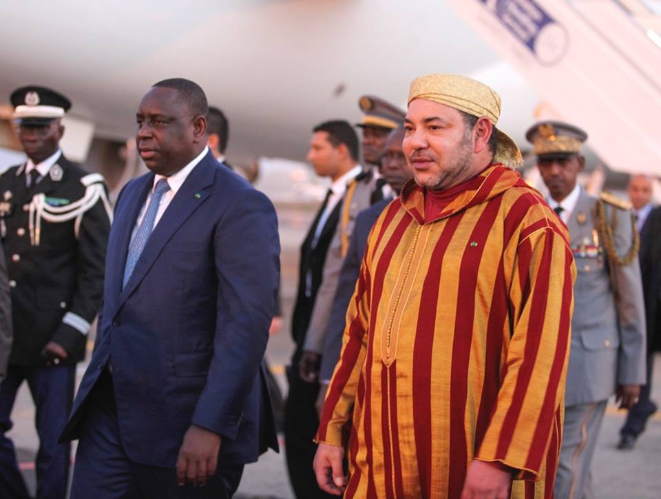 Arrivée de Mohamed VI hier  à Dakar en image(Photos)