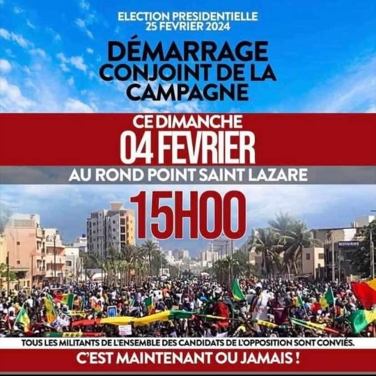 Élection présidentielle : des candidats démarrent une campagne conjointe ce dimanche