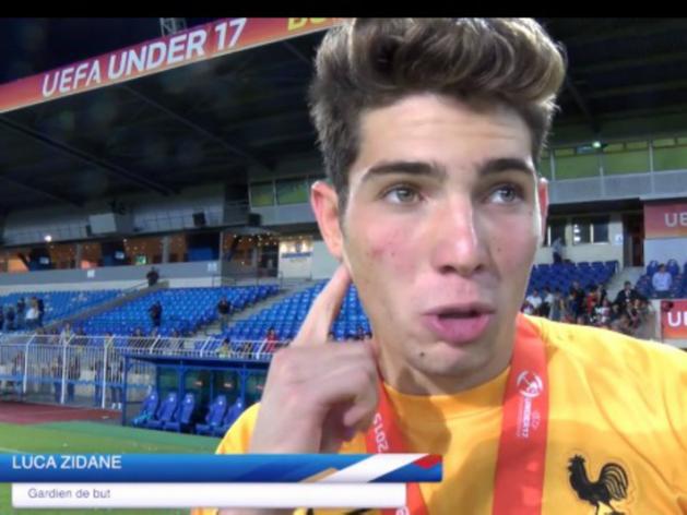Luca Zidane, 17 ans et déjà champion d'Europe, sur les traces de son père Zinédine