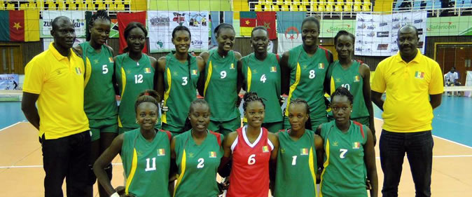 Volley Dames - CAN 2015 : Le Sénégal bat le Maroc et passe en demi Volley Dames